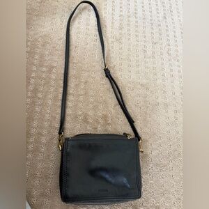 Fossil Campbell leather crossbody bag